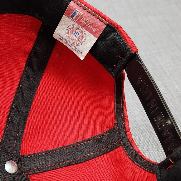 Vintage Maryland Terrapins Twins Enterprise Snapback Hat. Made in USA - Picture 7 of 7